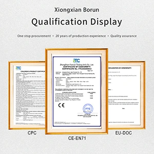 ٹیسٹ سرٹیفکیٹ اور رپورٹ -CE