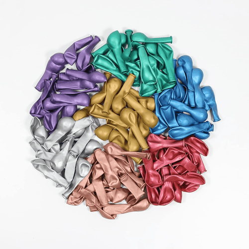 5 انچ دھاتی لیٹیکس غبارہ