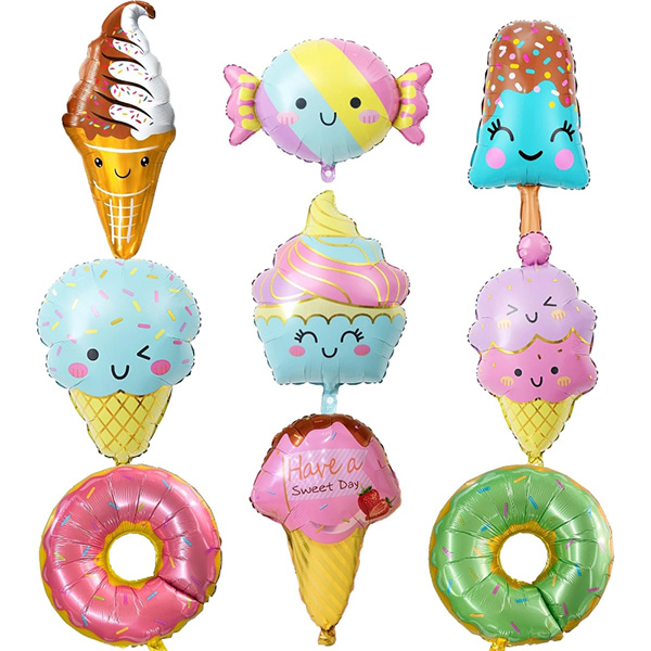 آئس کریم ورق کا غبارہ