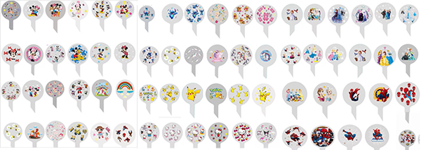 printed bobo balloons