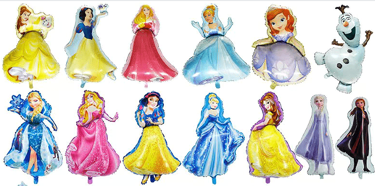 Princess party foil balloon Princess party foil balloon