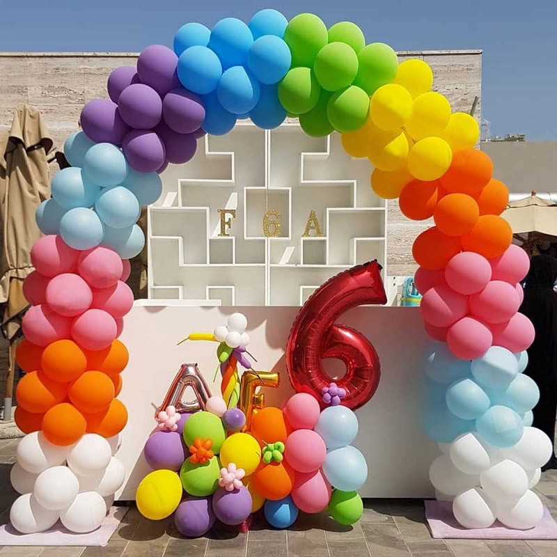 رینبو بیلون گارلینڈ