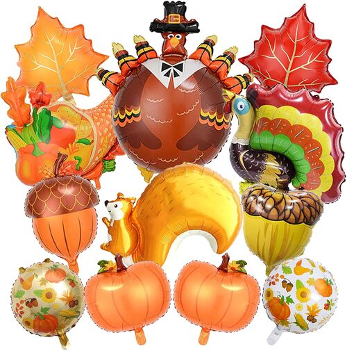 تھینکس گیونگ ورق غبارے